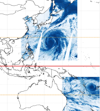 台風の渦はなぜ南北で逆回転するのか—お風呂の排水口という都市伝説から、コリオリ力の実像へ